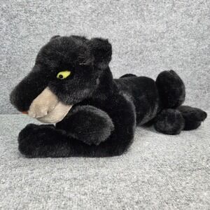 Disney Store Bagheera Panther Jungle Book Plush Stuffed animal‎ XL  19"